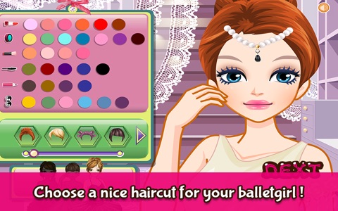 Ballet Fashion - Ballerina fairy tale and princesses boutique game for kids and girls screenshot 2