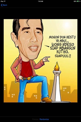 Jokowi Puzzle screenshot 2