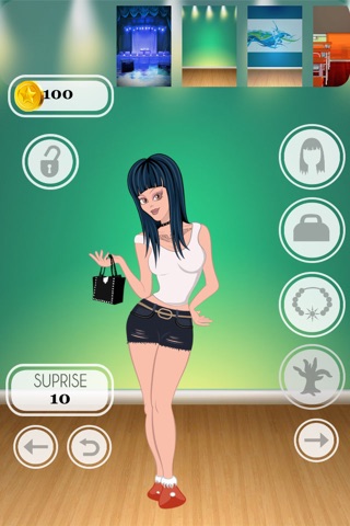 New Rock Star Diva Dress Up - awesome fashion girl dressing game screenshot 2