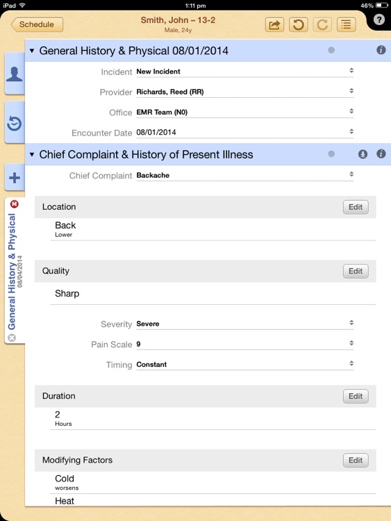 MacPractice iEHR 6.1 screenshot-3