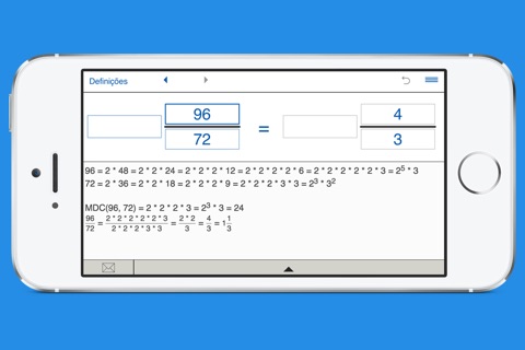 Simplify fractions - reducing fraction calculator screenshot 4