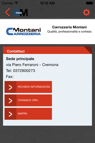 Carrozzeria Montani screenshot 3