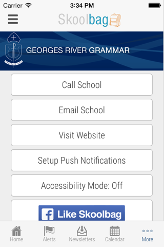 Georges River Grammar - Skoolbag screenshot 4