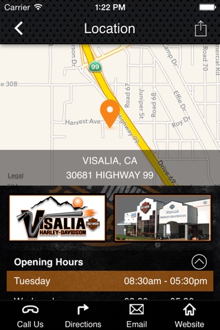 Visalia Harley-Davidson screenshot 2