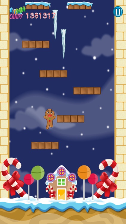 Ginger-Bread Boy Christmas Candy Jump Story