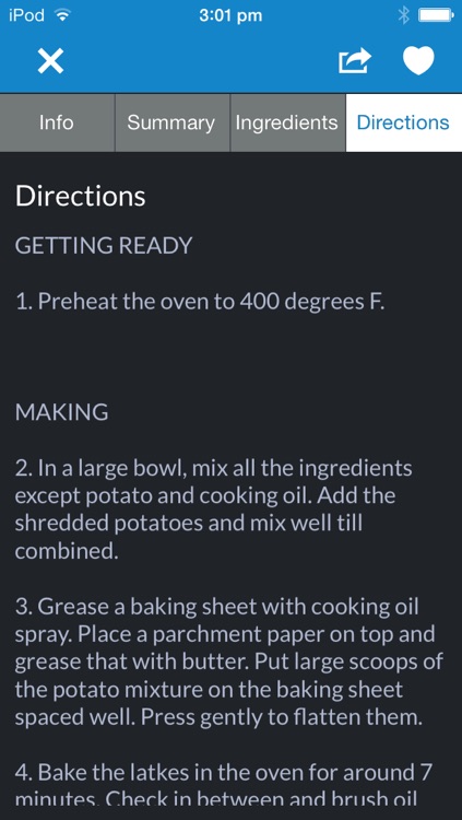 Kosher recipes by ifood.tv screenshot-3