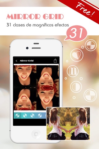 Mirror Grid - Make amazing reflection photos, collages & filters for Instagram screenshot 2
