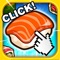 Click or tap as fast as you can to collect sushi