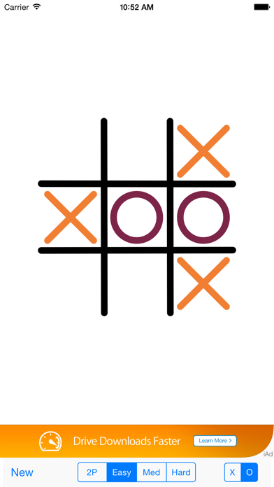 Screenshot #1 pour Just Simple Tic Tac Toe
