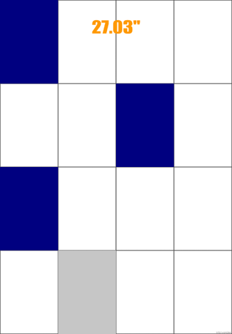 Blue Piano Tiles screenshot 3