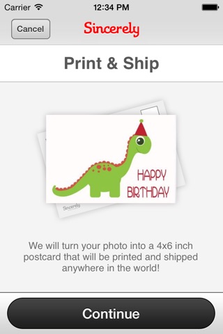 Birthday Card screenshot 2