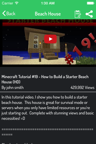 Houses For Minecraft - Ultimate Video Guide screenshot 3