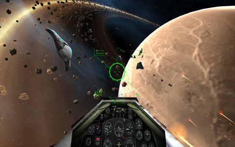 Space Warfare Sim - Asteroid Storm screenshot 3