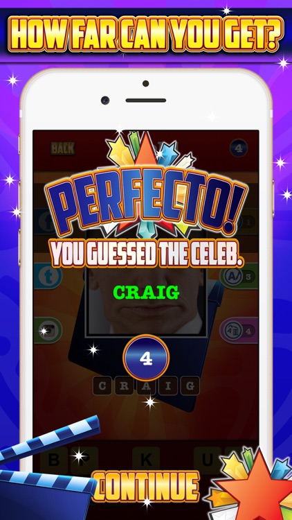 Celeb Face Warp Quiz - A Guess the Star Celebrity Pic Trivia Game screenshot-4