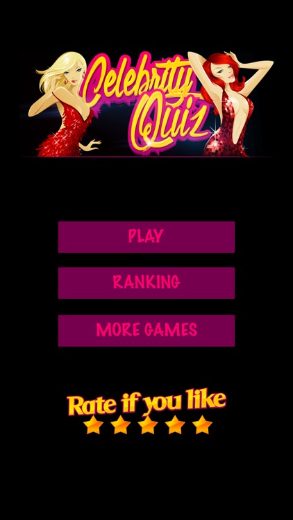 Celebrity Quiz - Guess Famous Celebrities Trivia featuring Popular TV Icons & Hollywood Film Stars screenshot-0