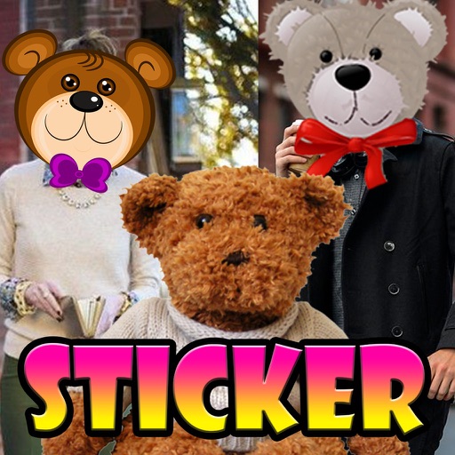 Teddy Bear Friend - photo, sticker and greeting card icon