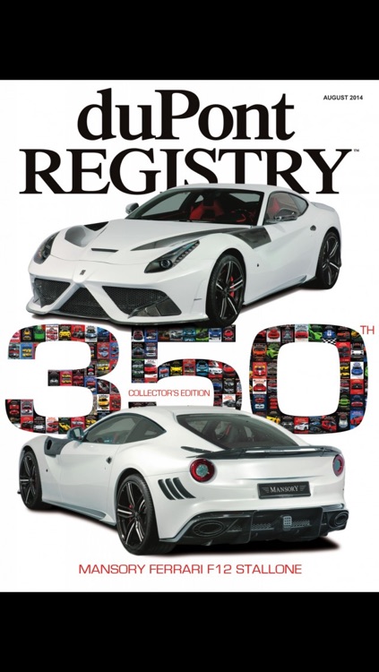 duPont Registry: A Buyer's Gallery of Fine Automobiles