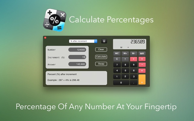 Calculate Percentages