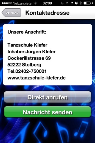 Tanzschule Klefer screenshot 2