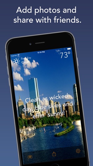 Wicked Weathah - Authentic Boston Weather & Effing Funny Con(圖2)-速報App