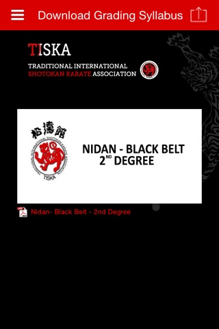 Nidan Grading Syllabus screenshot 3