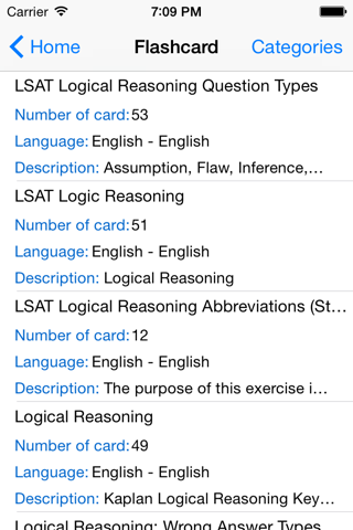 LSAT Test screenshot 2