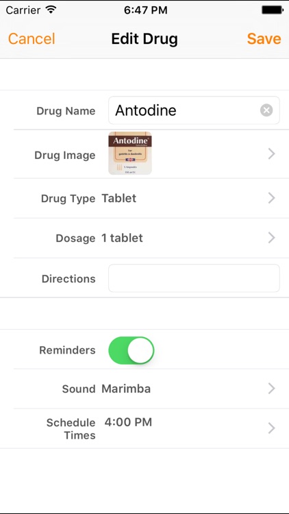 DoseOrganizer
