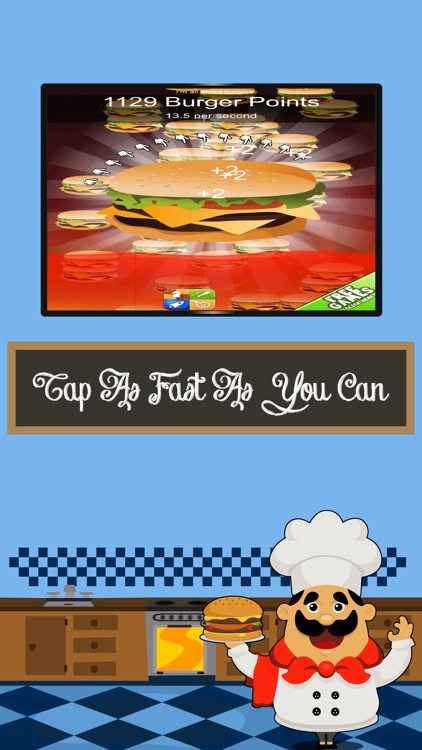 Hamburger Clickers: Yummy Order Maker Mania