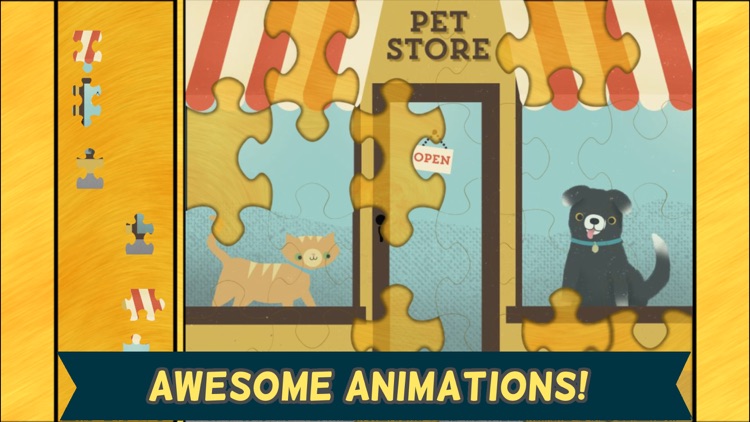 Pet Games for Kids: Cute Cat, Dog, and Fun Animal Puzzles screenshot-3