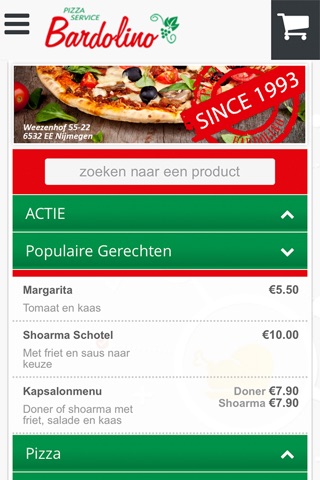 Pizza Bardolino screenshot 2