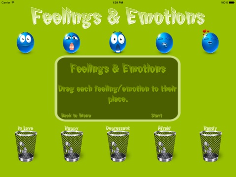Feelings & Emotions screenshot 2