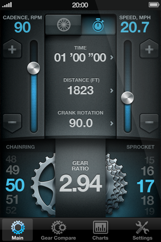 Bike Gear Calculator - Bike Gears, Cycling Gear Calculator, Bicycle Gear Calculator screenshot 2