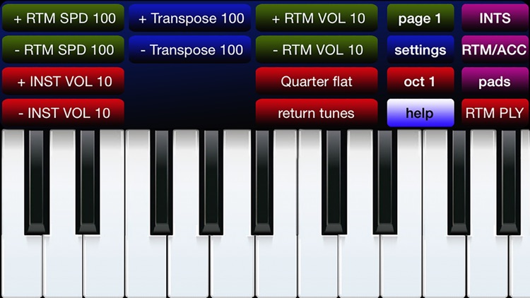 oriental / international organ keyboard