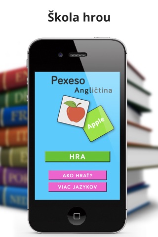 Pexeso Angličtina: Hraj sa pexeso a uč sa anglický jazyk screenshot 3