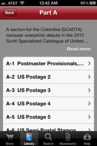 Scott Catalogue screenshot 3