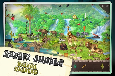 Safari Jungle Hidden Objects - Spot Different Hidden Objects & Solve Secret Mysteries screenshot 4