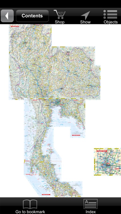 Thailand. Road map