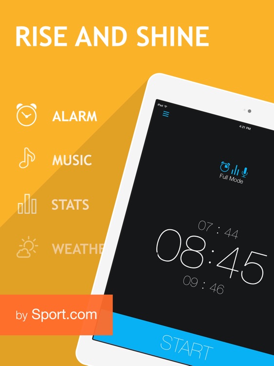Smart Alarm Clock HD: sleep cycles and night sounds recording