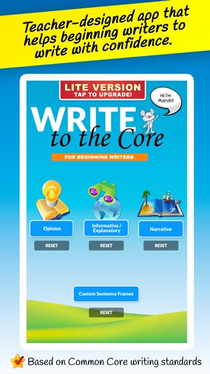 Write to the Core Lite - sentence prompts and paragraph star(圖1)-速報App