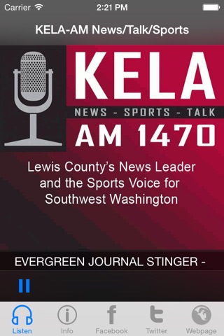 KELA-AM News/Talk/Sports screenshot 3