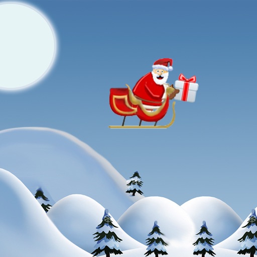 Help Santa Claus! Drop the Present for Xmas Icon