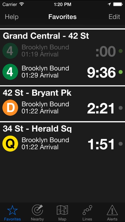 NextStop - NYC Subway screenshot-0