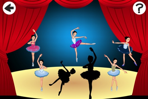 Beautiful Ballerina Game-s For Little Children & Smart Girl-s Learn-ing Puzzle and Sort-ing screenshot 3
