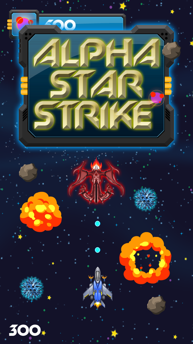 Download Alpha Star Strike - Galaxy War Outer Space Star Shooter Free for i...