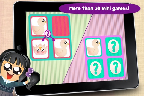 Play with Sakura Chan Memo Chibi Game for toddlers and preschoolers screenshot 2