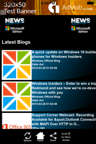 News Scavenger - Microsoft Edition screenshot 2