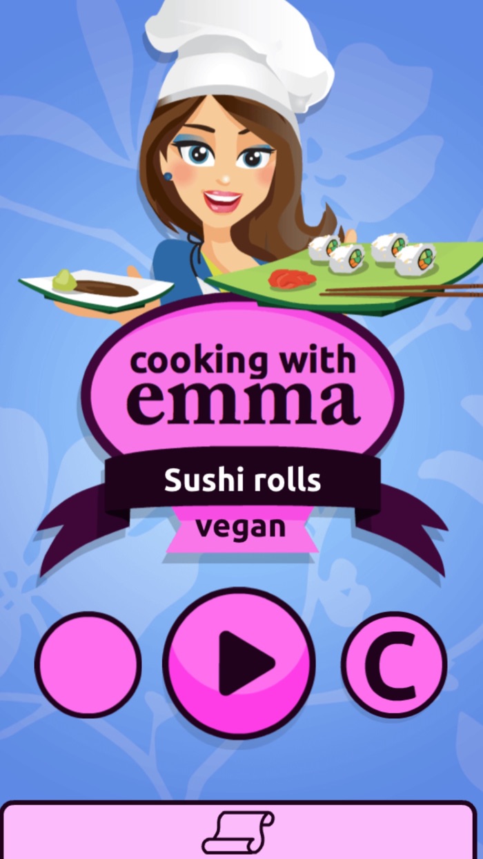 Yummi Sushi Cooking for Kids - Free Japan Vegetarian Recipes Game with Chef Emma