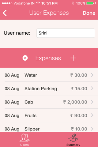 Expense Split - Settle Up screenshot 2