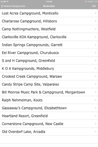 Indiana Camping Spots screenshot 2