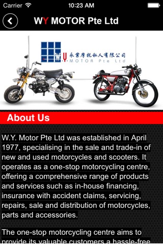 W Y Motors screenshot 2
